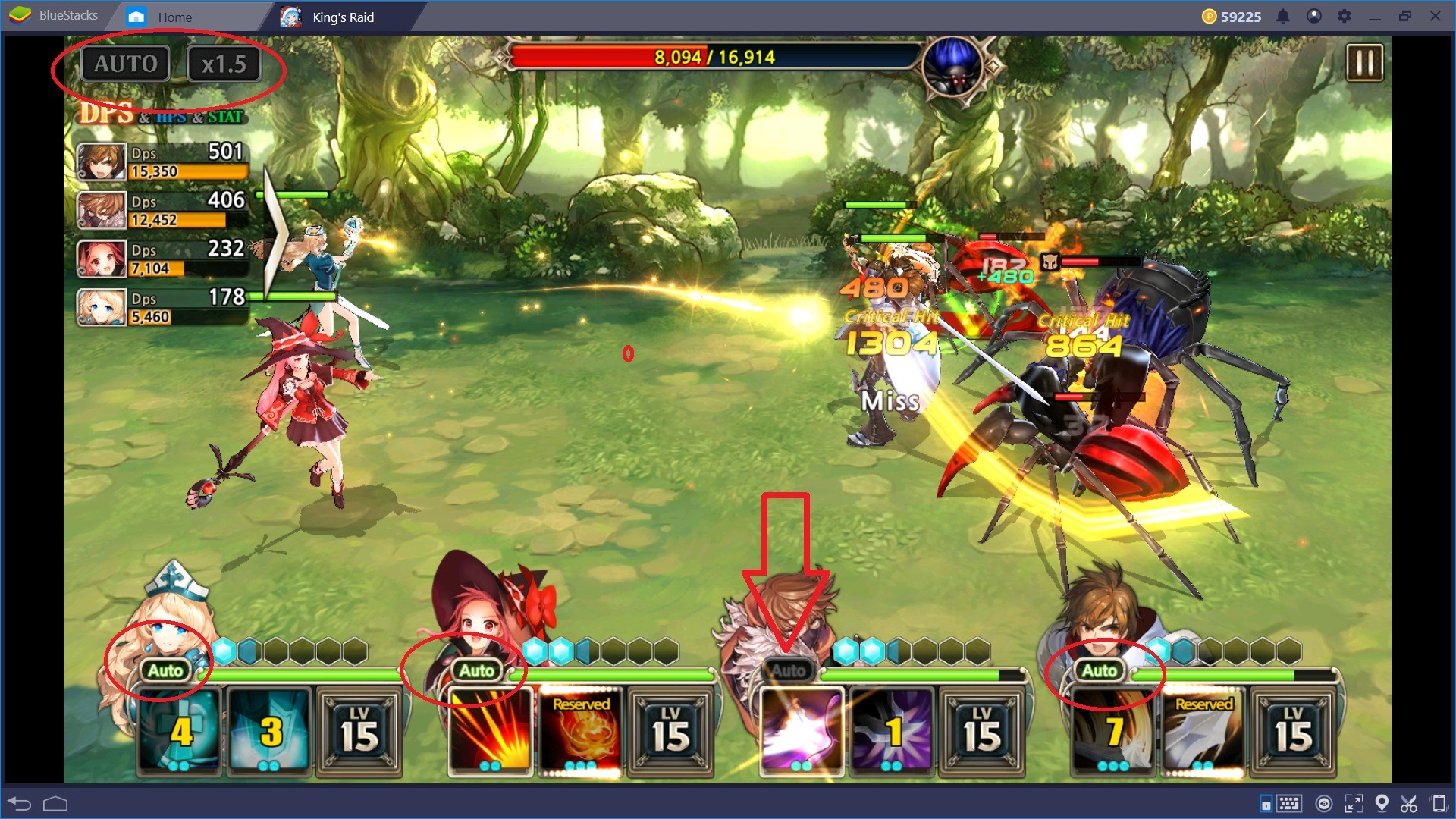 Gioca con Bluestacks a King’s Raid: Setup e Controlli