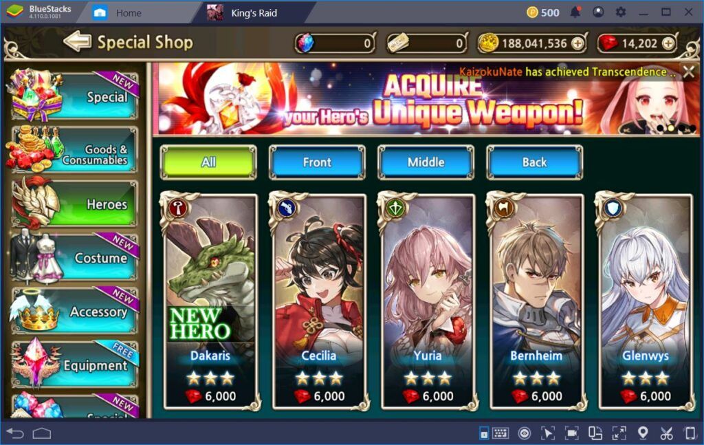 King's Raid : The Complete Currency Compendium | BlueStacks