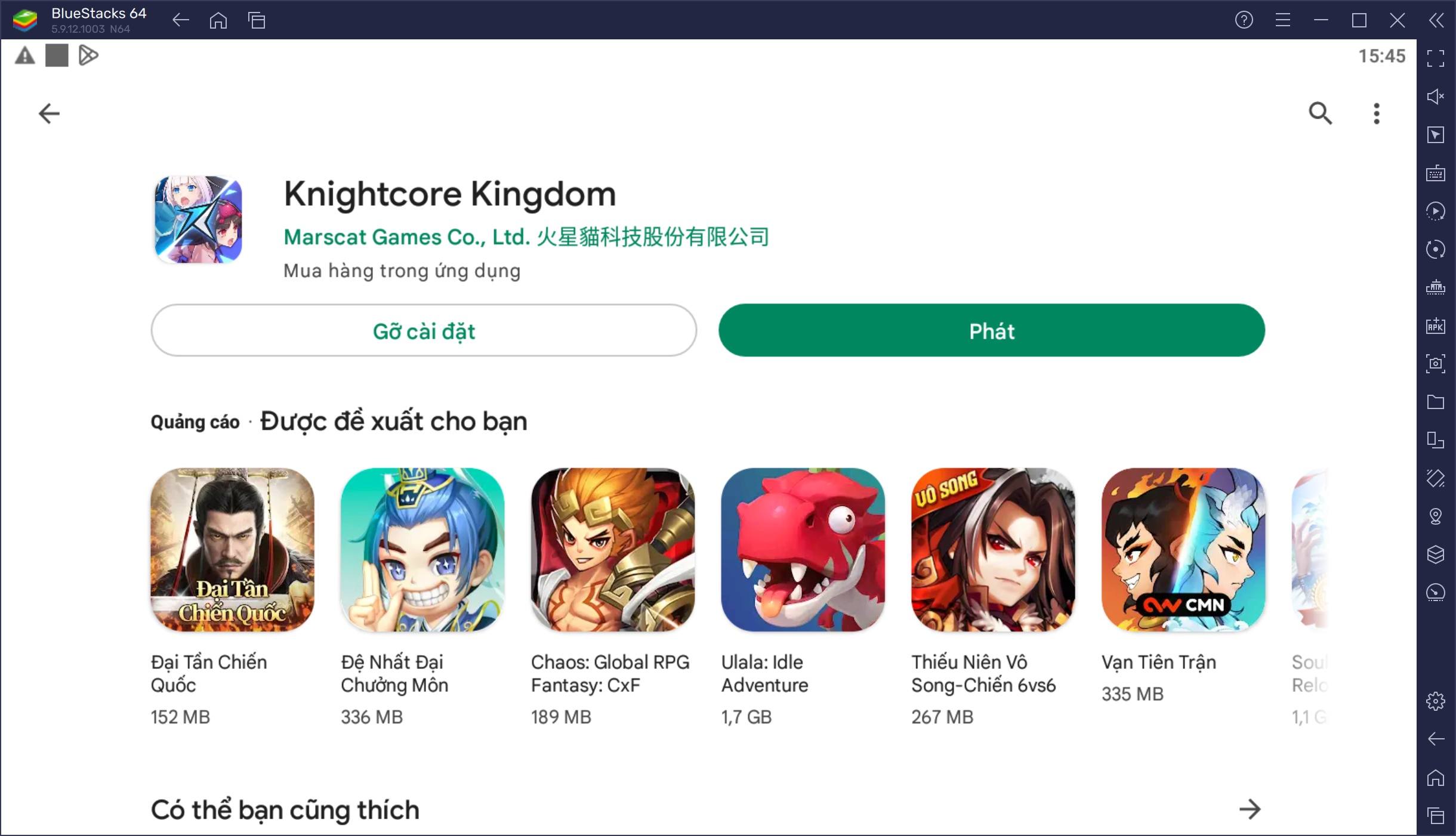 Trải nghiệm game chiến thuật Knightcore Kingdom trên PC với BlueStacks