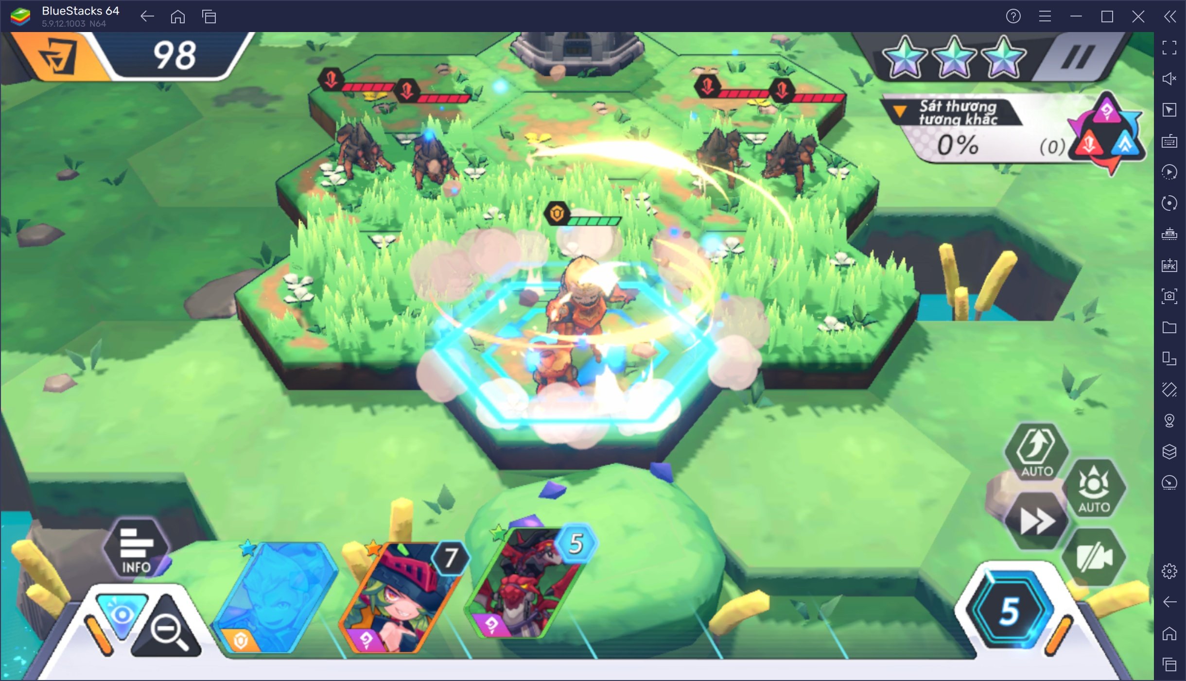 Trải nghiệm game chiến thuật Knightcore Kingdom trên PC với BlueStacks