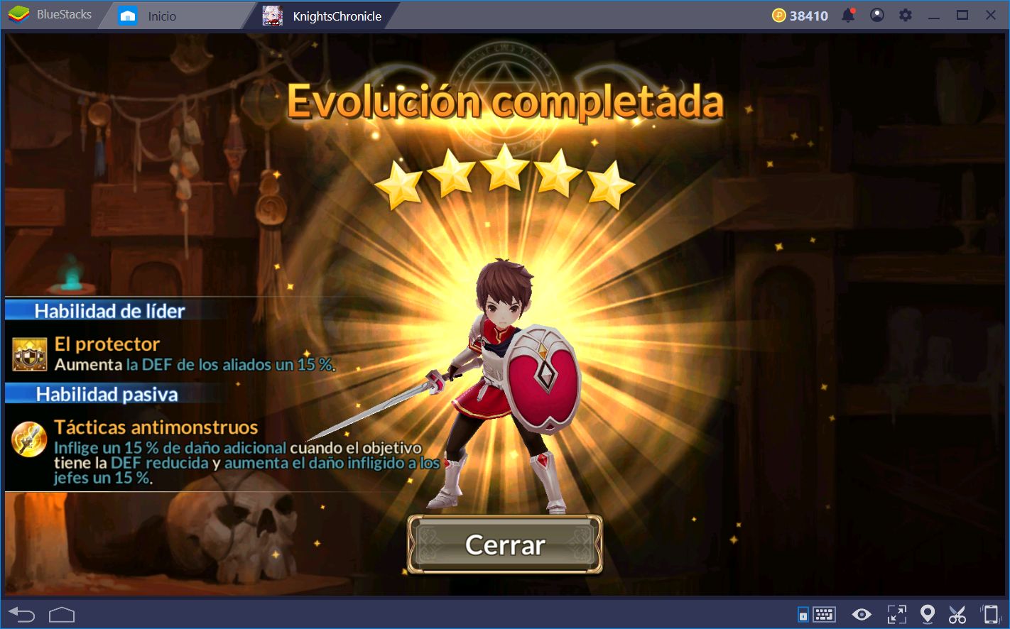 Guía de Optimización de Personajes Para Knights Chronicle