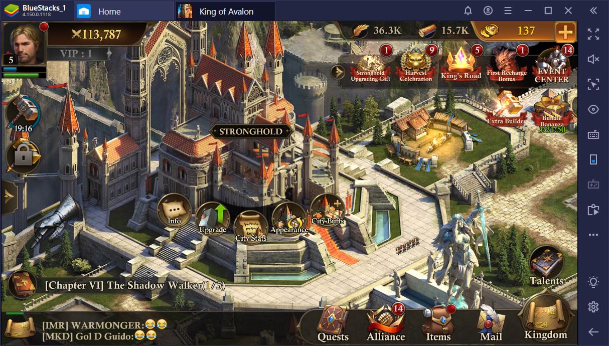 King of Avalon on PC: How to Become the God of Gold Events