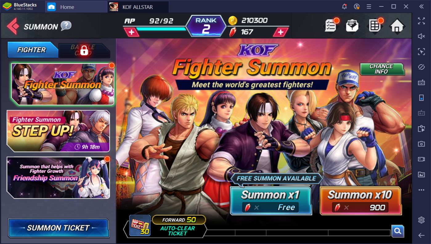 A Guide to Rerolling in The King of Fighters ALLSTAR on PC Using BlueStacks