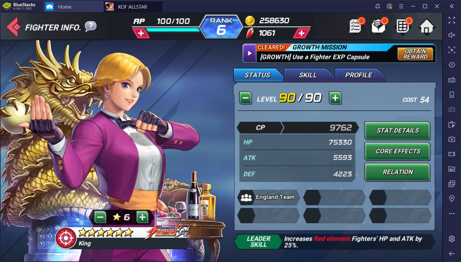 The Best Characters in King of Fighters ALLSTAR on PC