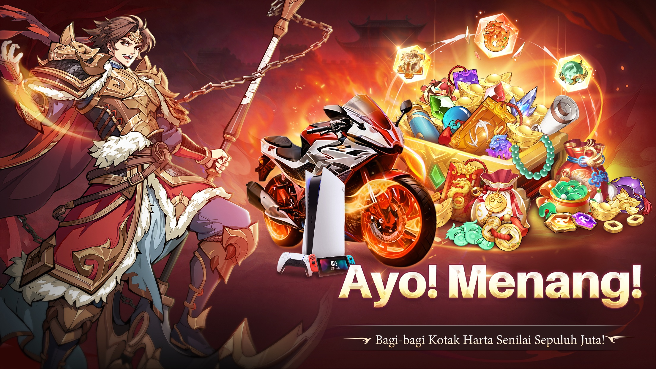 Kode Redeem Samkok Blood Oath Terbaru! Klaim Hadiah Gratis-nya Sekarang!