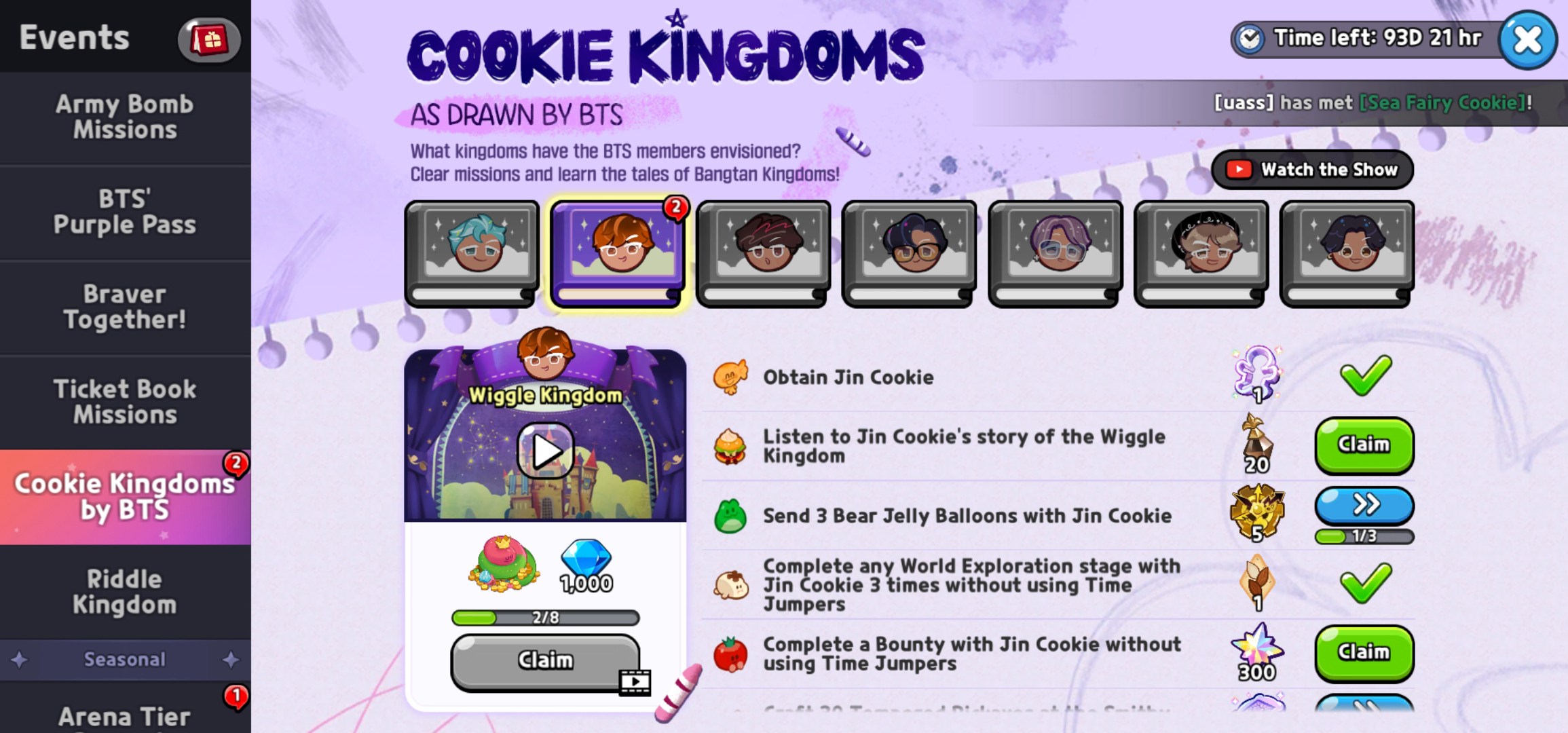 Kolaborasi Yang Ditunggu Para Gamers & Army! Cookie Run Kingdom x BTS
