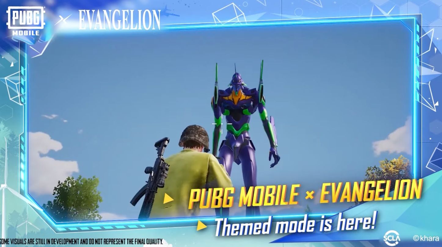 Kolaborasi Spesial Anime Evangelion x PUBGM Hadirkan Mode Khusus!