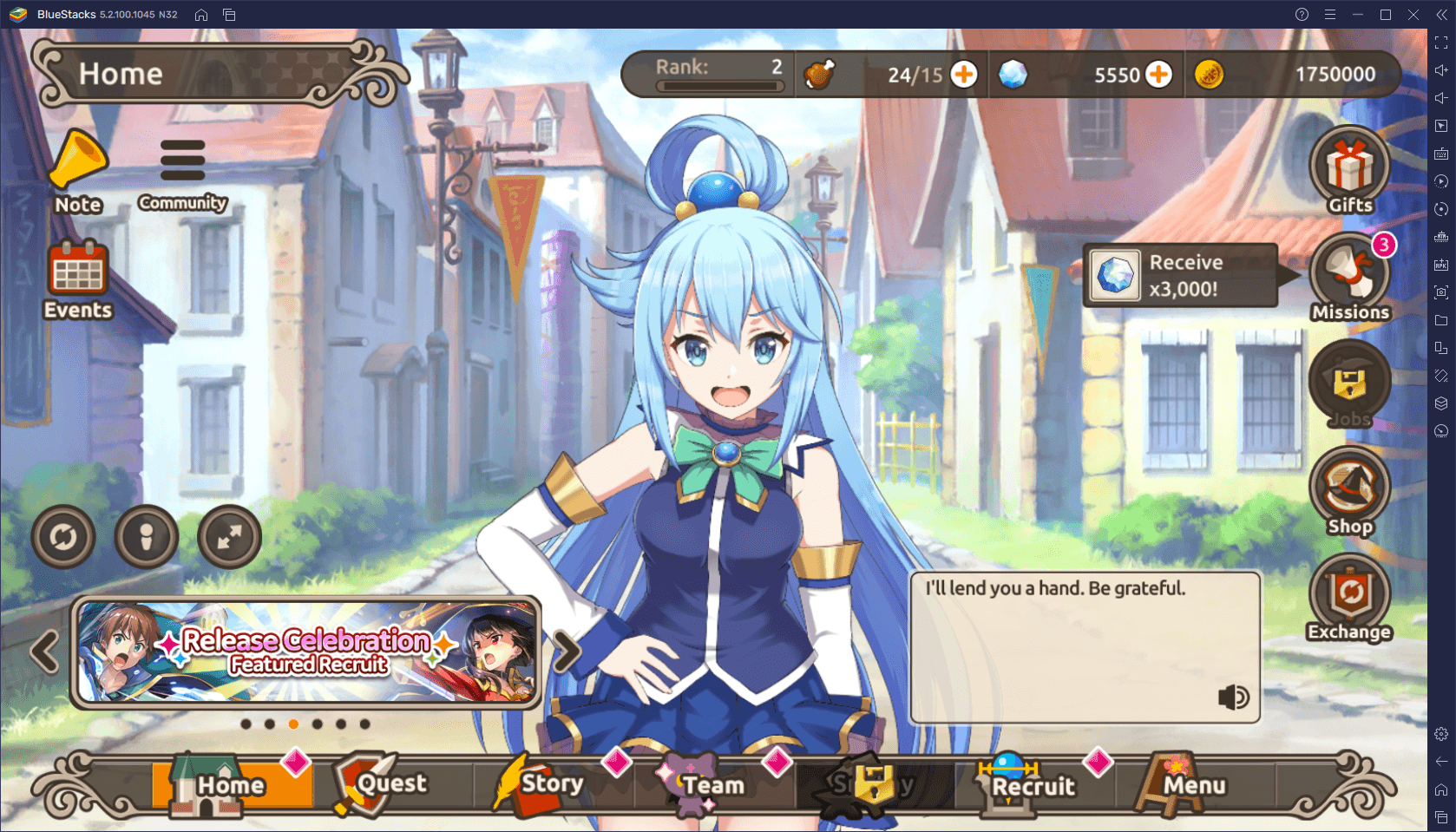 Download & Play KonoSuba: Fantastic Days on PC with NoxPlayer