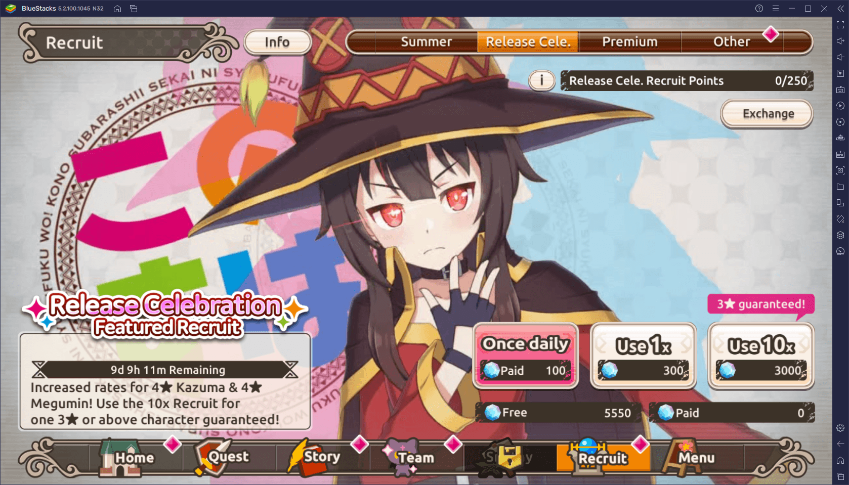 Reroll Guide for KonoSuba: Fantastic Days - How to Obtain the Best Characters Early On