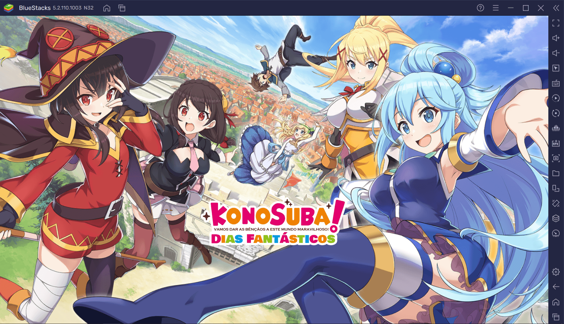Faça Reroll em KonoSuba: Dias Fantásticos e comece o jogo com os melhores personagens