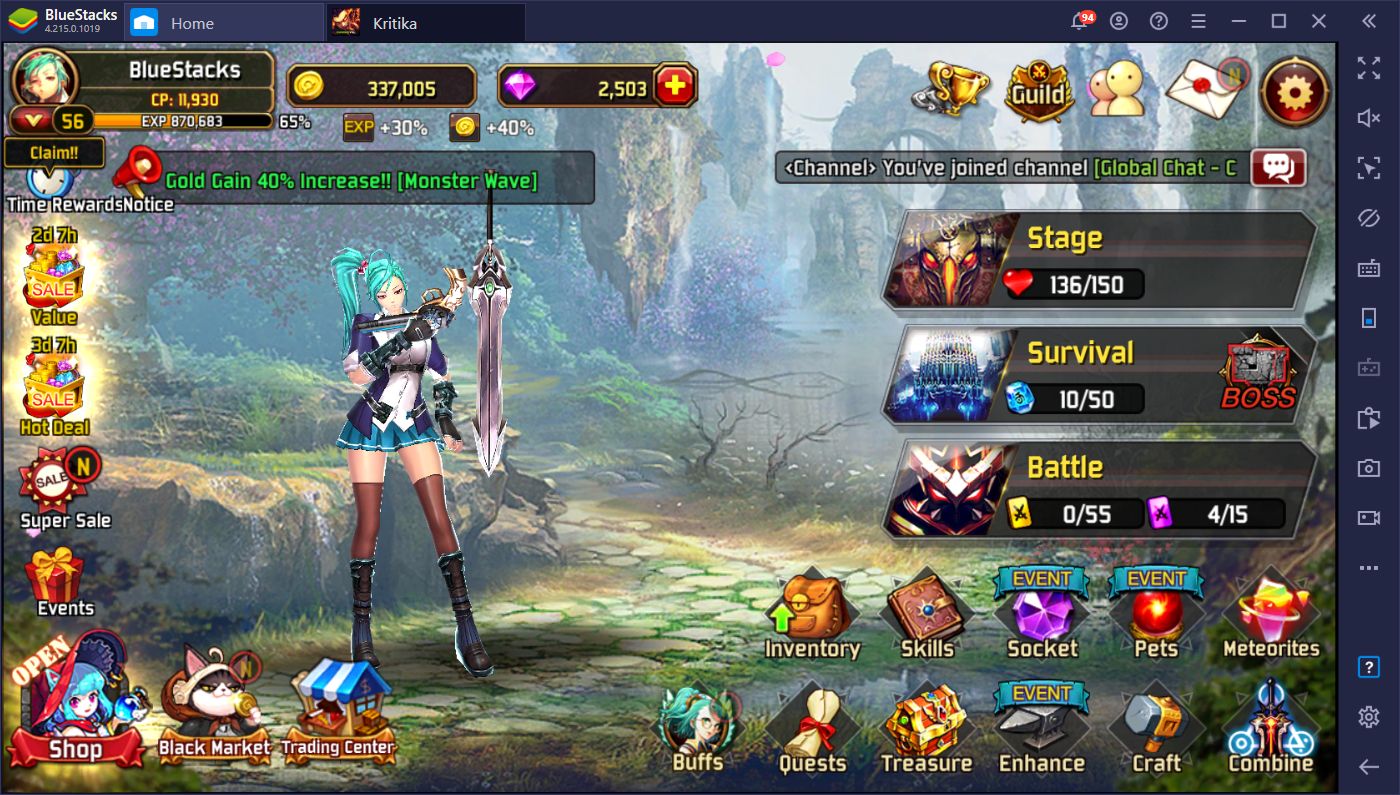 How To Play Kritika The White Knights On Pc With Bluestacks