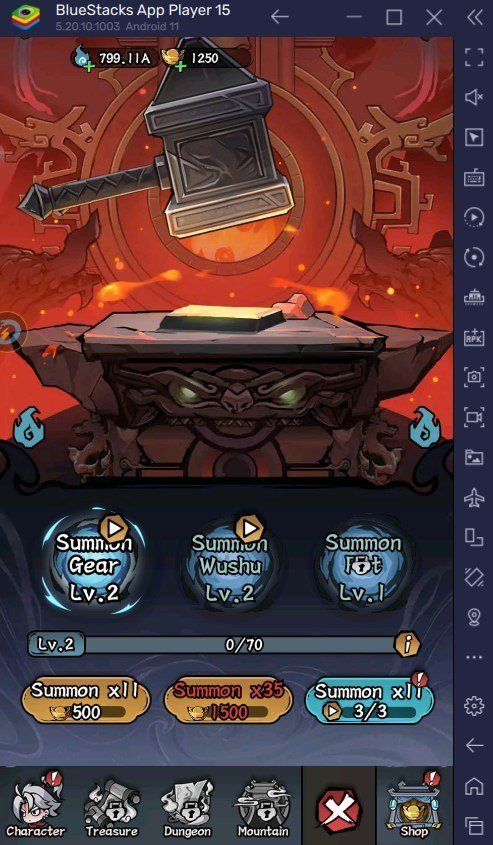 Kungfu Heroes - Idle RPG Anfänger Guide auf BlueStacks