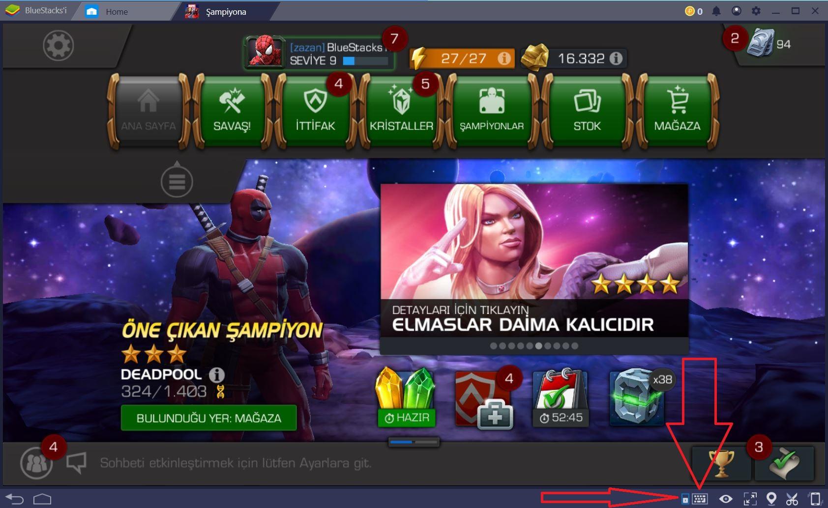 MARVEL Şampiyonlar Turnuvası: BlueStacks 4 Kurulum Rehberi