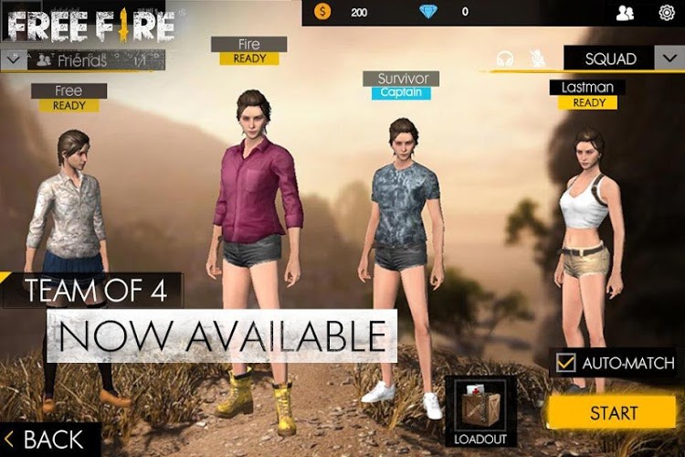 Jogar free fire pc