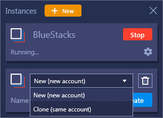 bluestacks multi instance