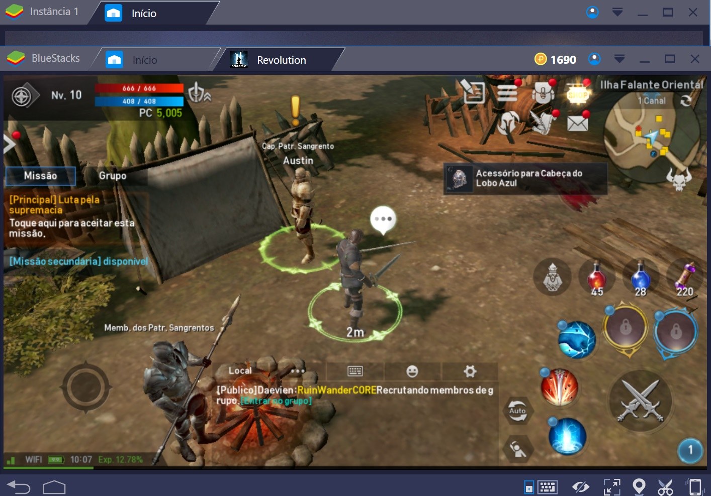 Lineage 2 Revolution – Utilizando o modo multi-instância do Bluestacks em seu favor