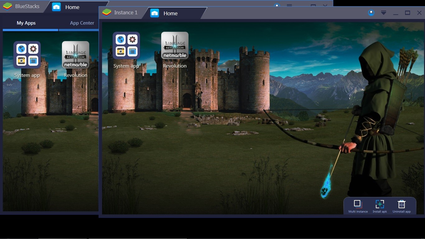 Uso de BlueStacks multi-instancia en L2 Rev