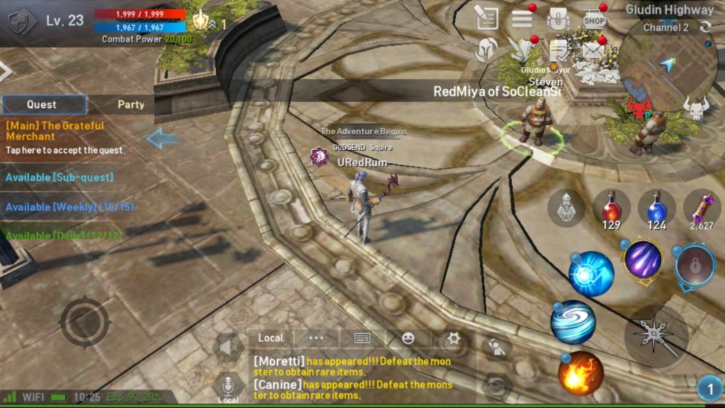 Lineage 2 Revolution Sample Screenshot