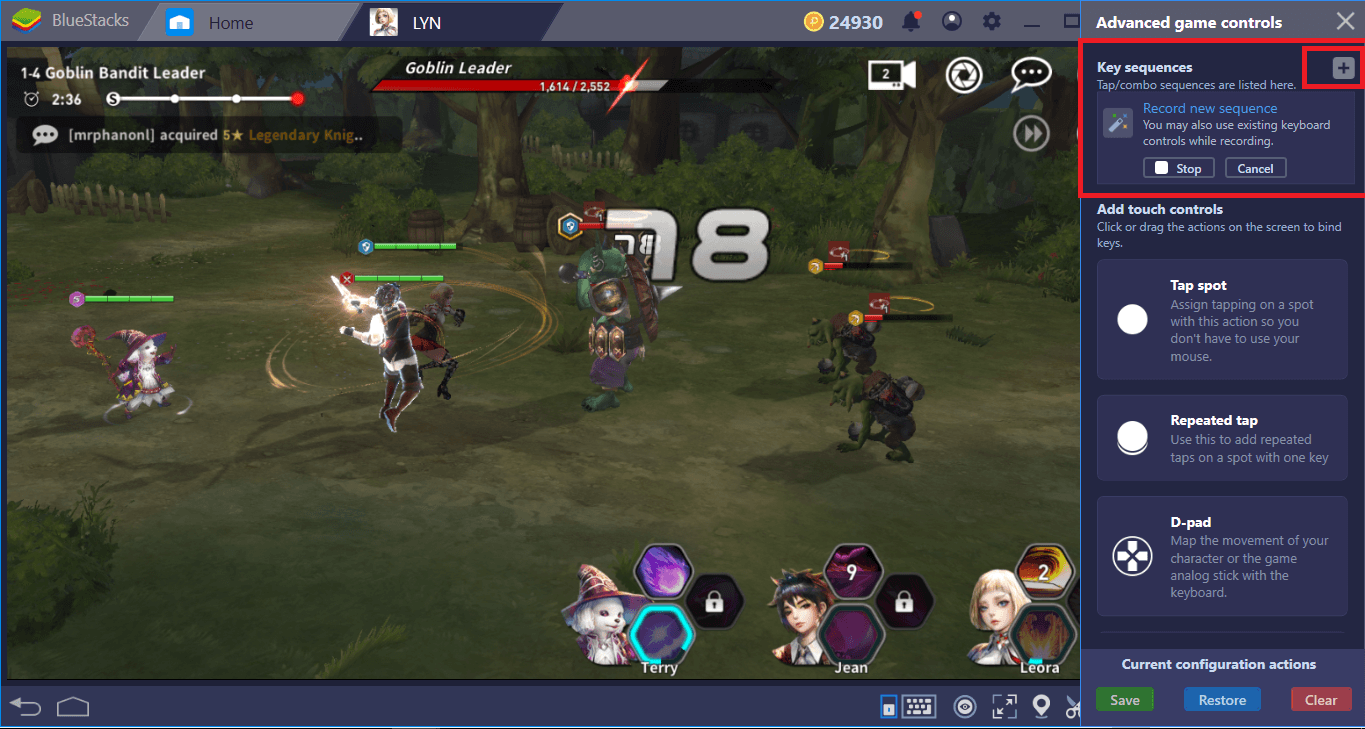 BlueStacks Installation And Configuration Guide For LYN: The Lightbringer