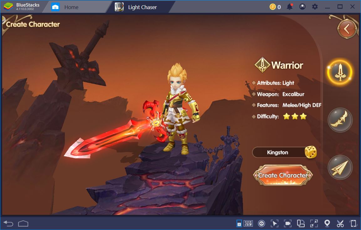Light Chaser: Choose Your Favorite Class Or Play Them All | Bluestacks