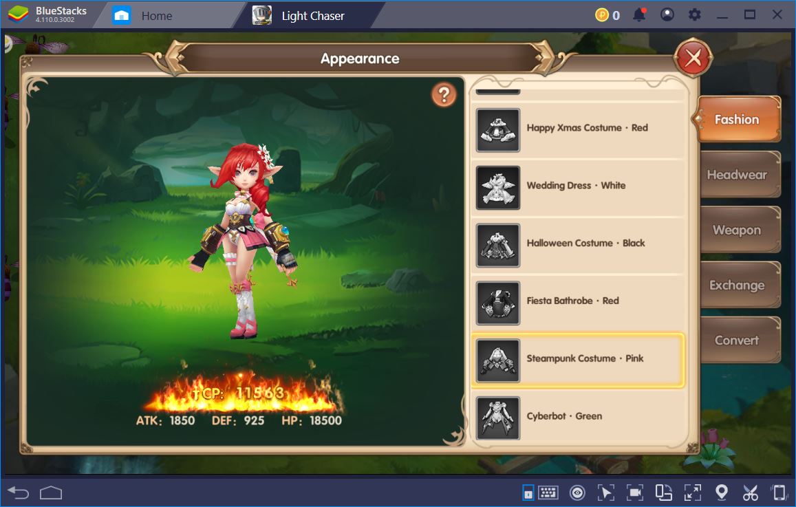 Banish Evil in Light Chaser with BlueStacks