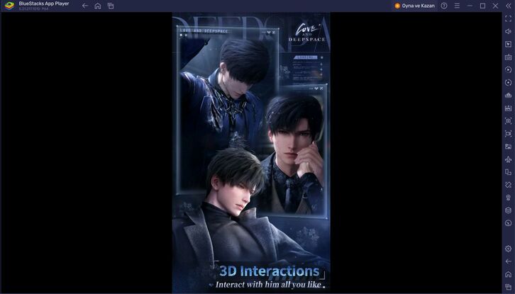 BlueStacks ile Love and Deepspace PC Kurulum Rehberi