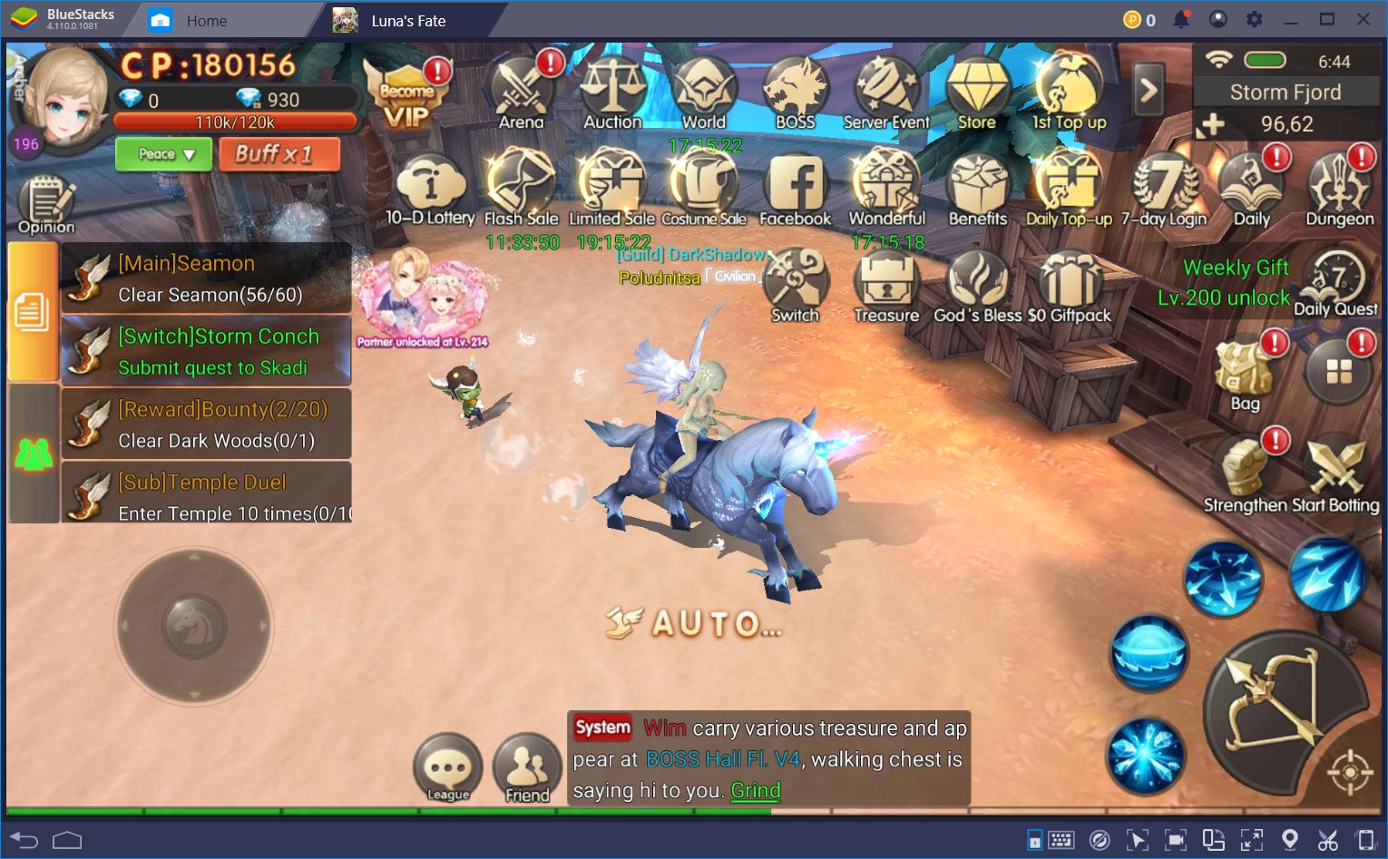 How to Play Luna’s Fate on BlueStacks