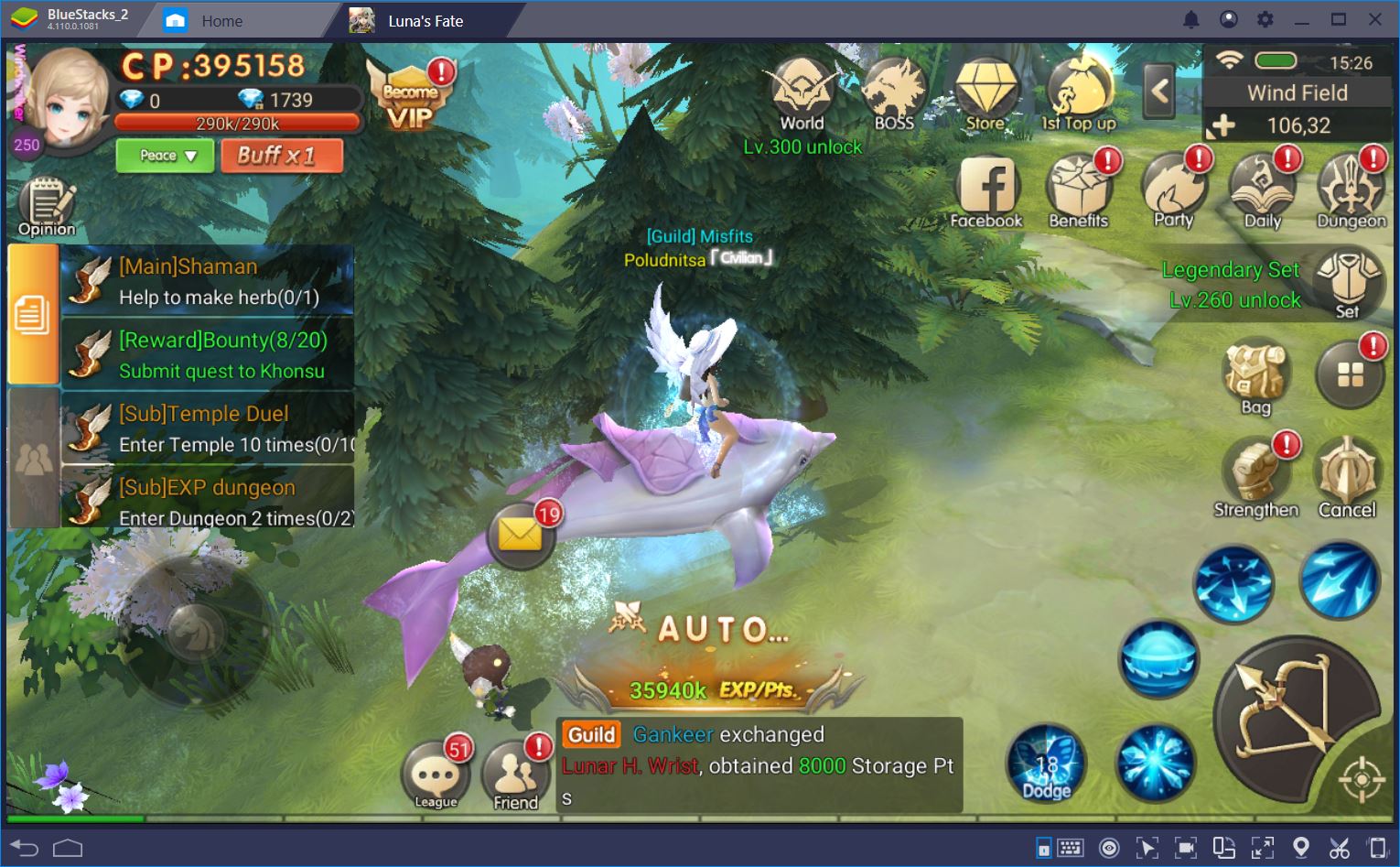 Luna's Fate Game Review: MMORPG vs Idle Gaming