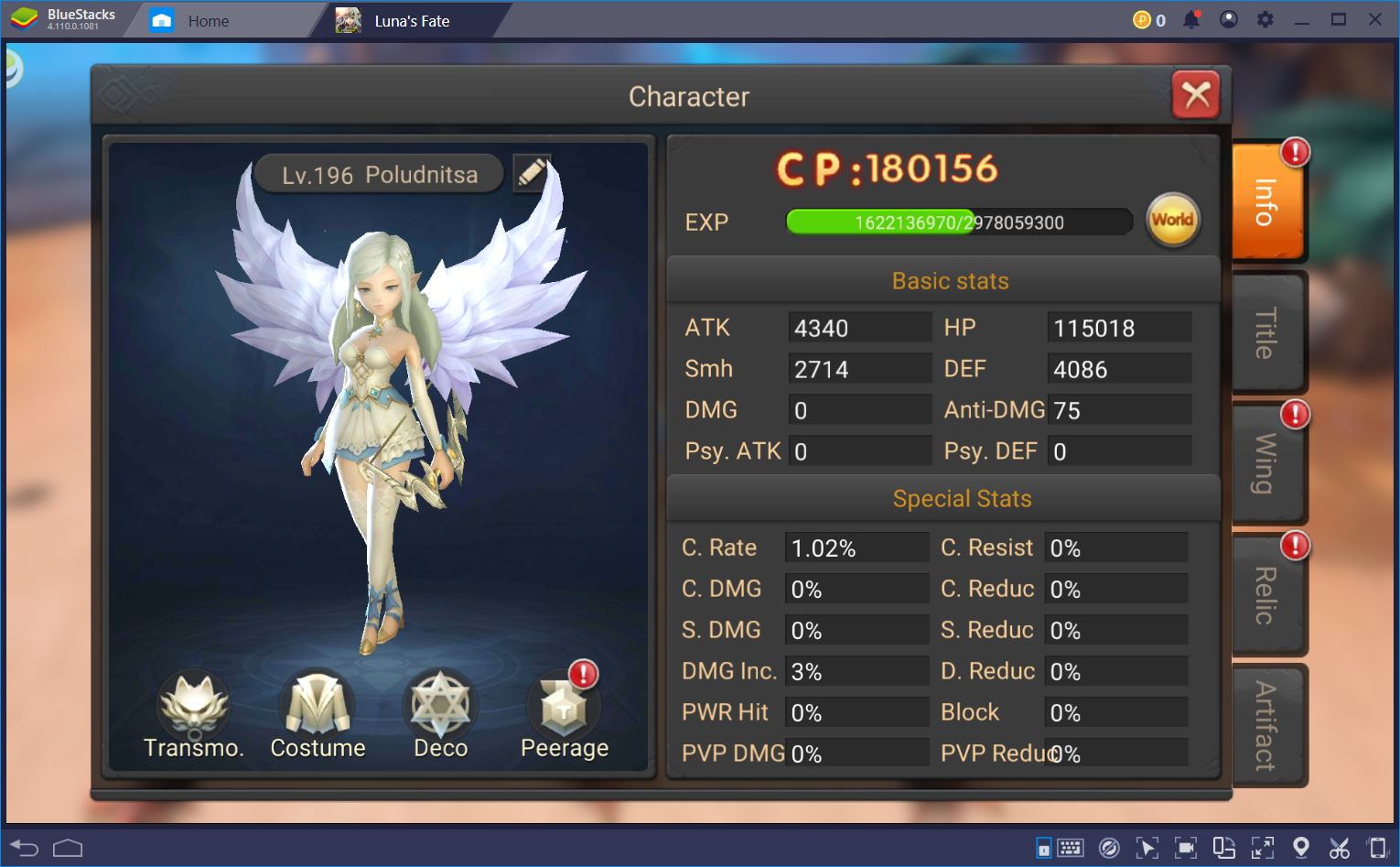 Luna S Fate Game Review Mmorpg Vs Idle Gaming Bluestacks