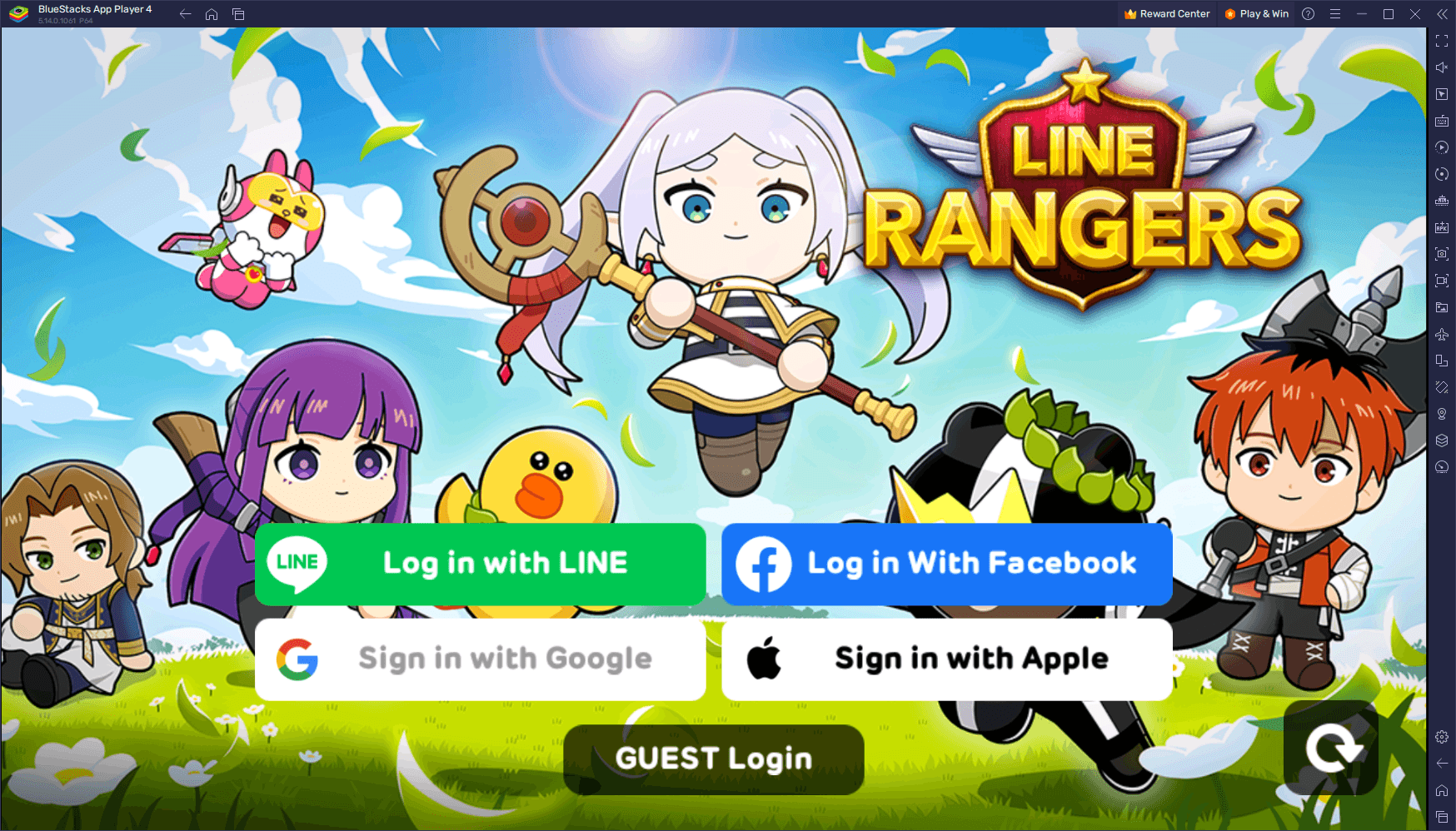 How to Play LINE Rangers & Frieren Tie-Up! on PC With BlueStacks