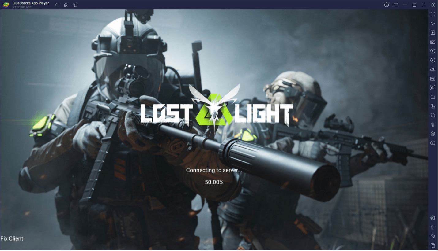 Играем в Lost Light – PVPVE на ПК с помощью BlueStacks