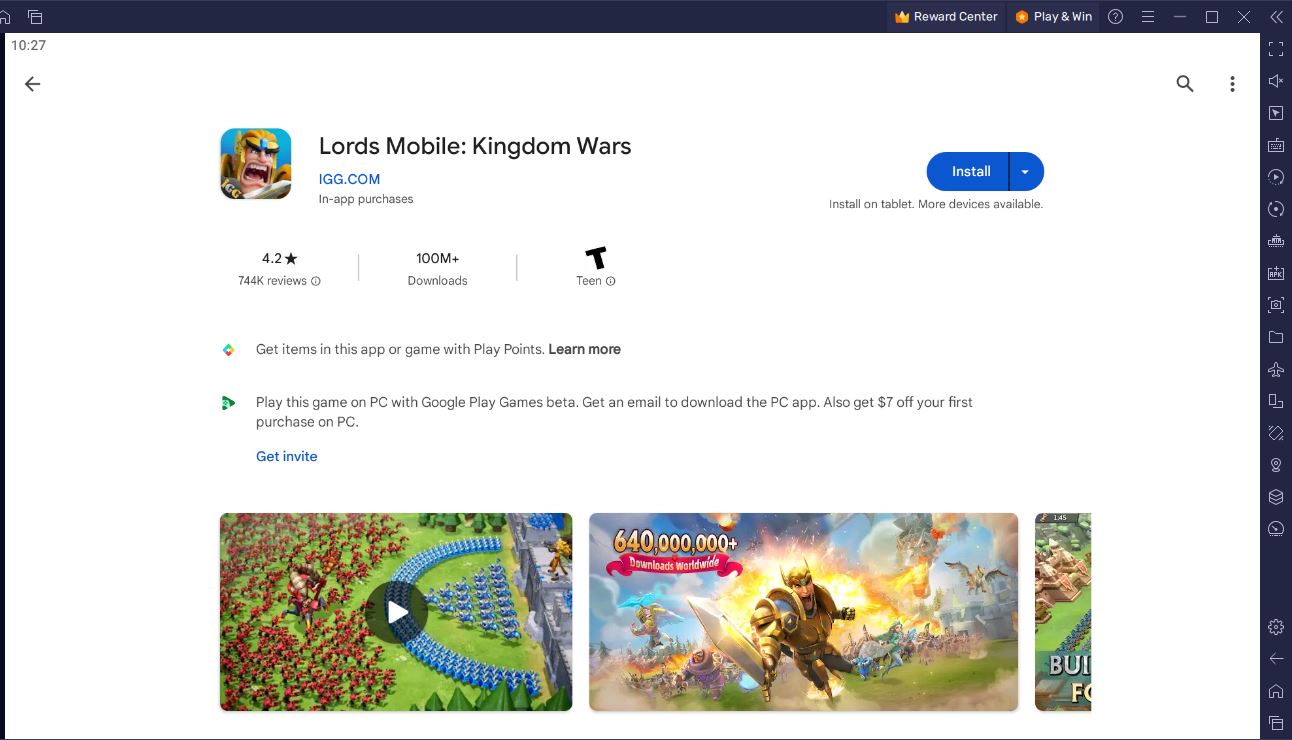 Lords Mobile, Software