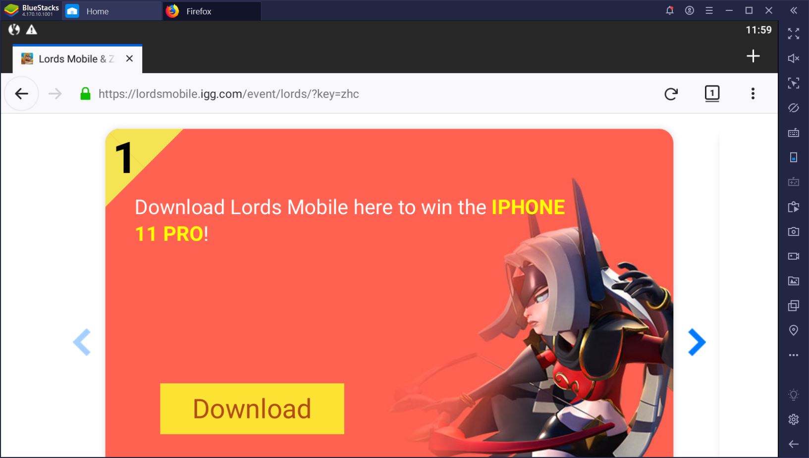 How to Download LORDS Mobile on PC ⤵️ Play LORDS Mobile on PC with  BlueStacks Android Emulator 🎮🖥️ 