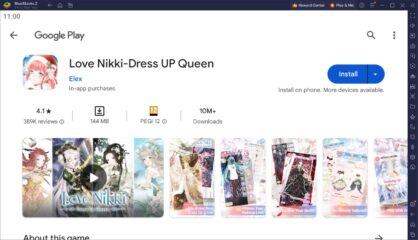 Create and Match Outfits in Love Nikki-Dress UP Queen on PC Using BlueStacks