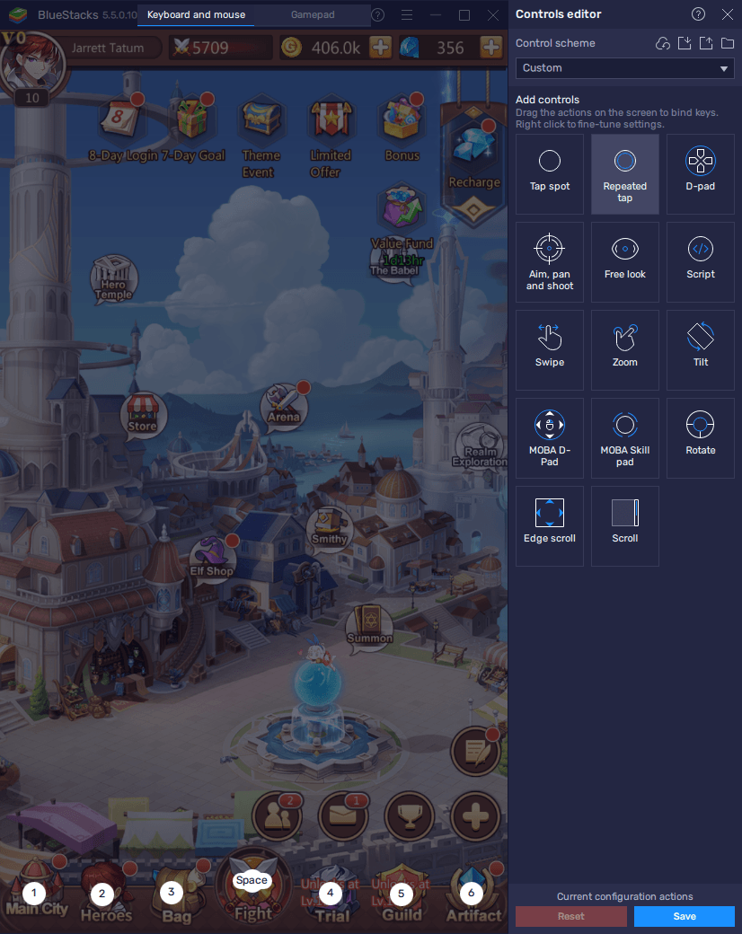 League of Pantheons sur PC Comment Utiliser BlueStacks pour Optimiser