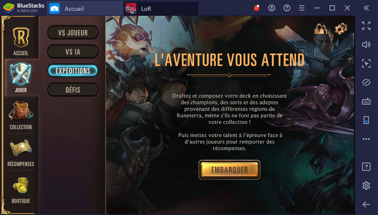 Legends of Runeterra sur PC - Comment gagner de nouvelles cartes et développer ses decks