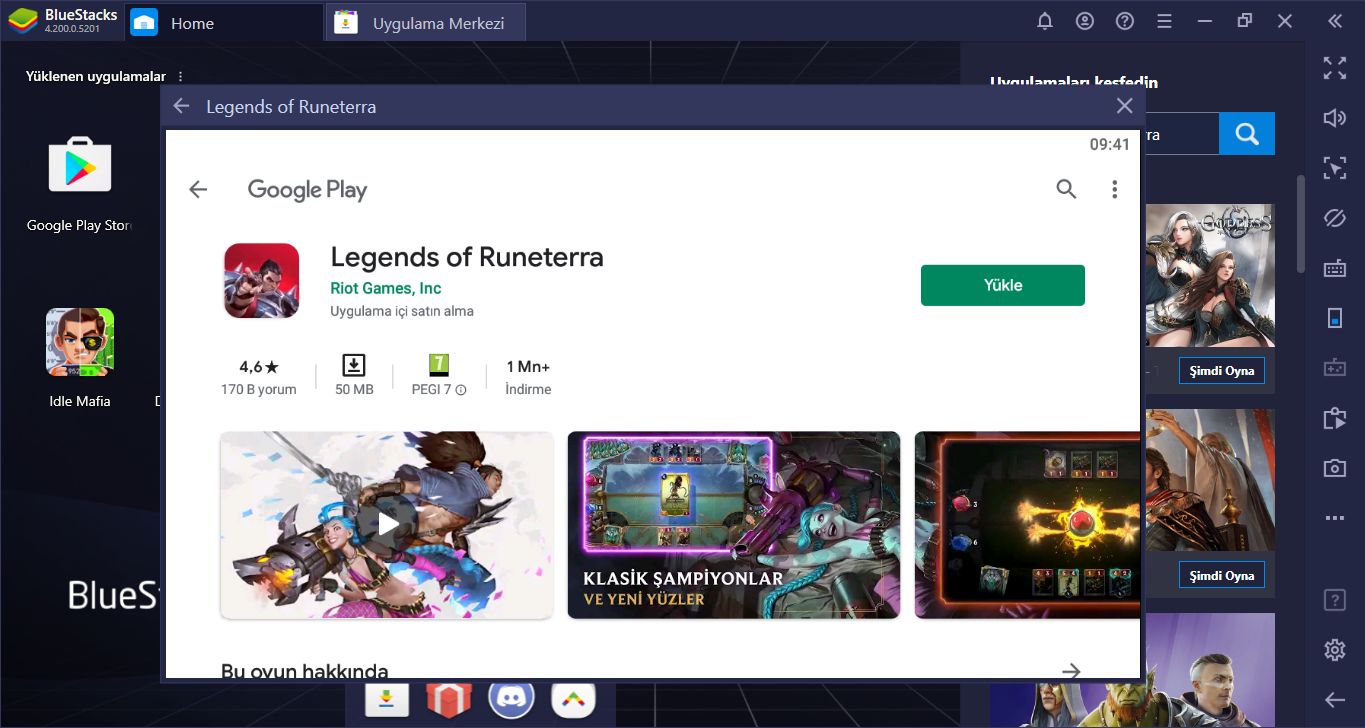 BlueStacks İle Bilgisayarımızda Legends Of Runeterra Oynuyoruz