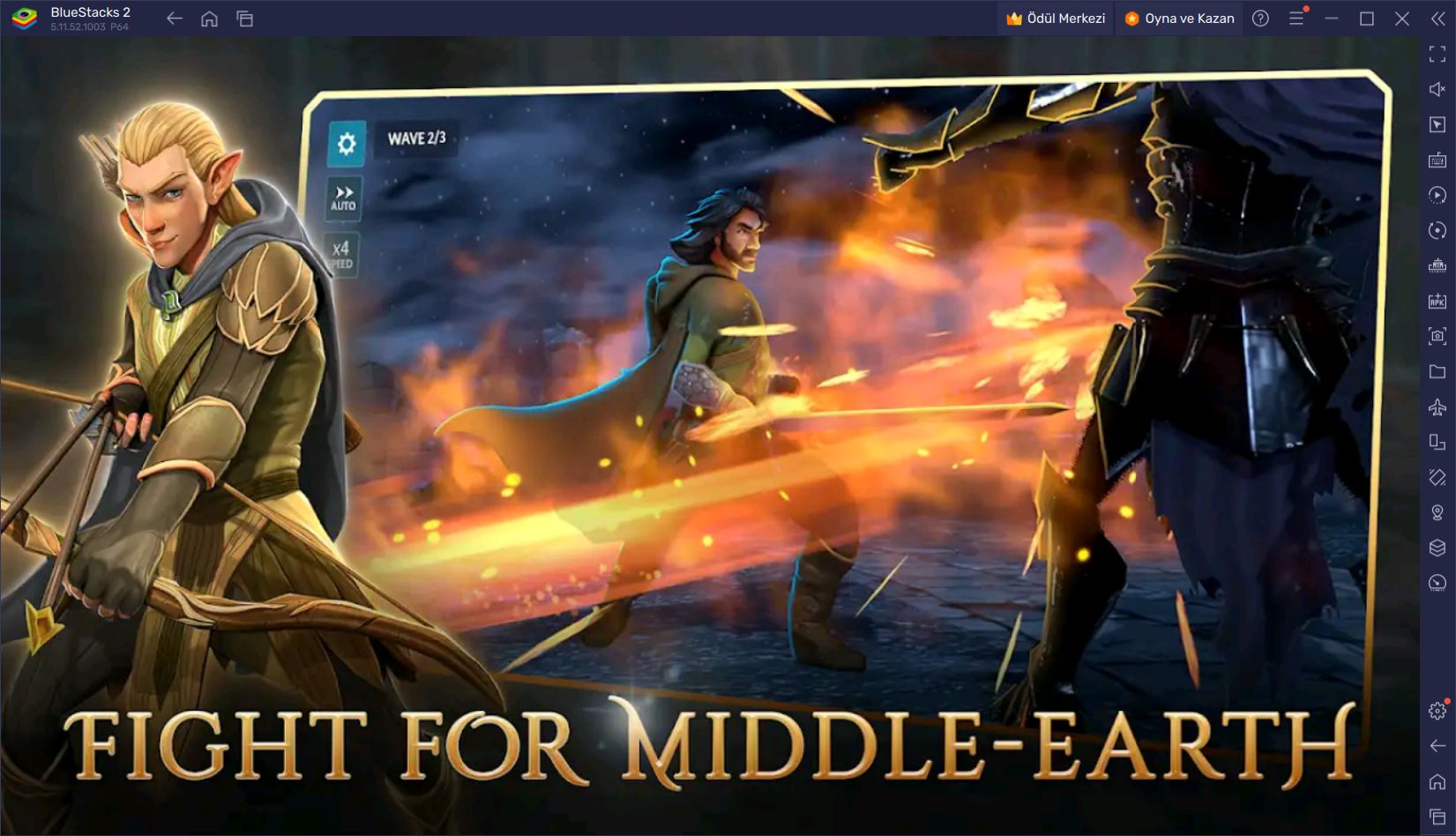 The Lord of the Rings: Heroes of Middle Earth Oyununu BlueStacks ile Bilgisayarınızda Oynayın