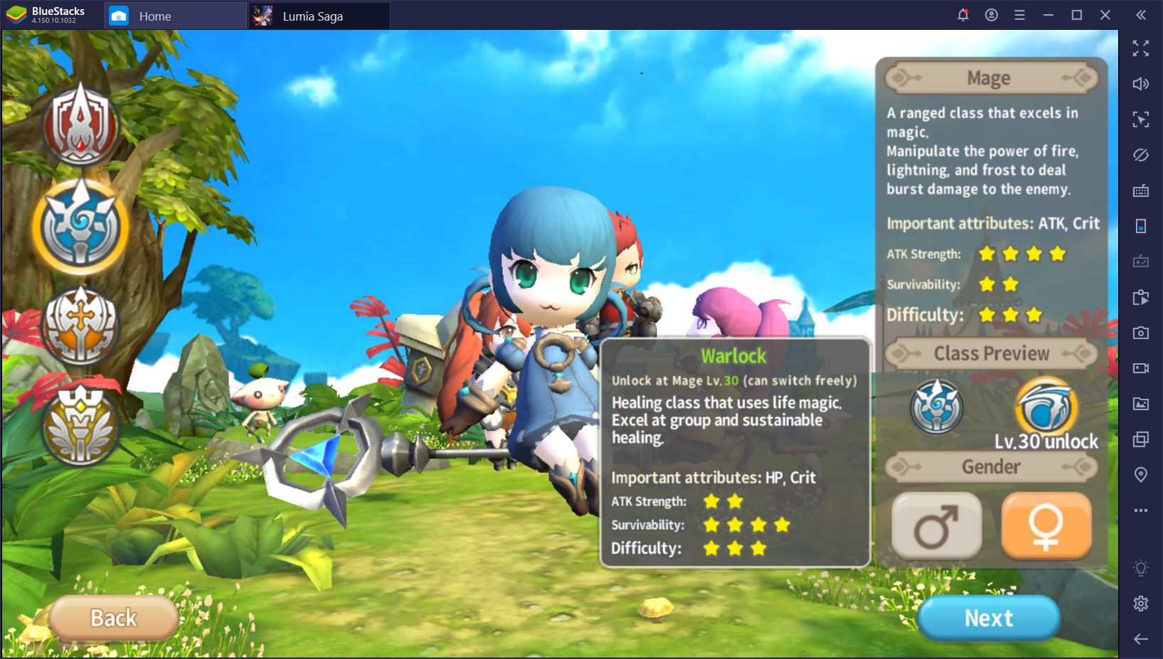 Lumia Saga: The Complete Guide to Classes and Character Development