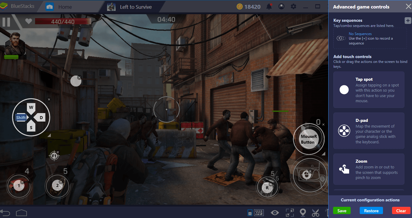 How To Install And Configure Left To Survive On BlueStacks