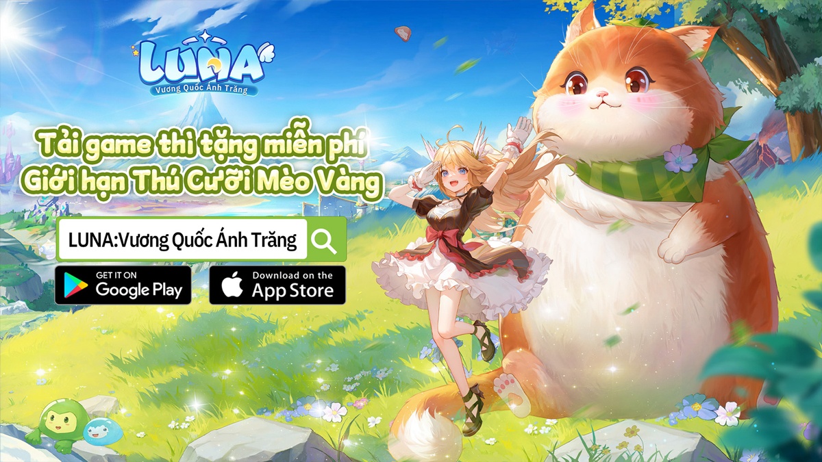 Game Phiêu Lưu Mạo Hiểm MMORPG "LUNA：Vương Quốc Ánh Trăng" chính thức ra mắt hôm nay!