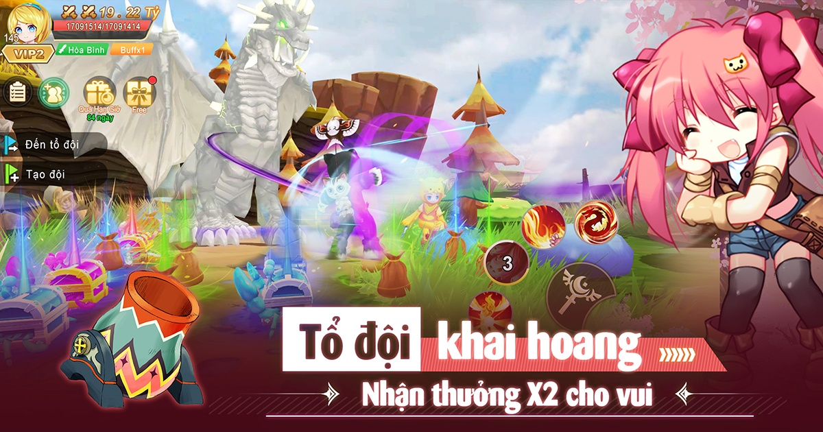 Game Phiêu Lưu Mạo Hiểm MMORPG "LUNA：Vương Quốc Ánh Trăng" chính thức ra mắt hôm nay!