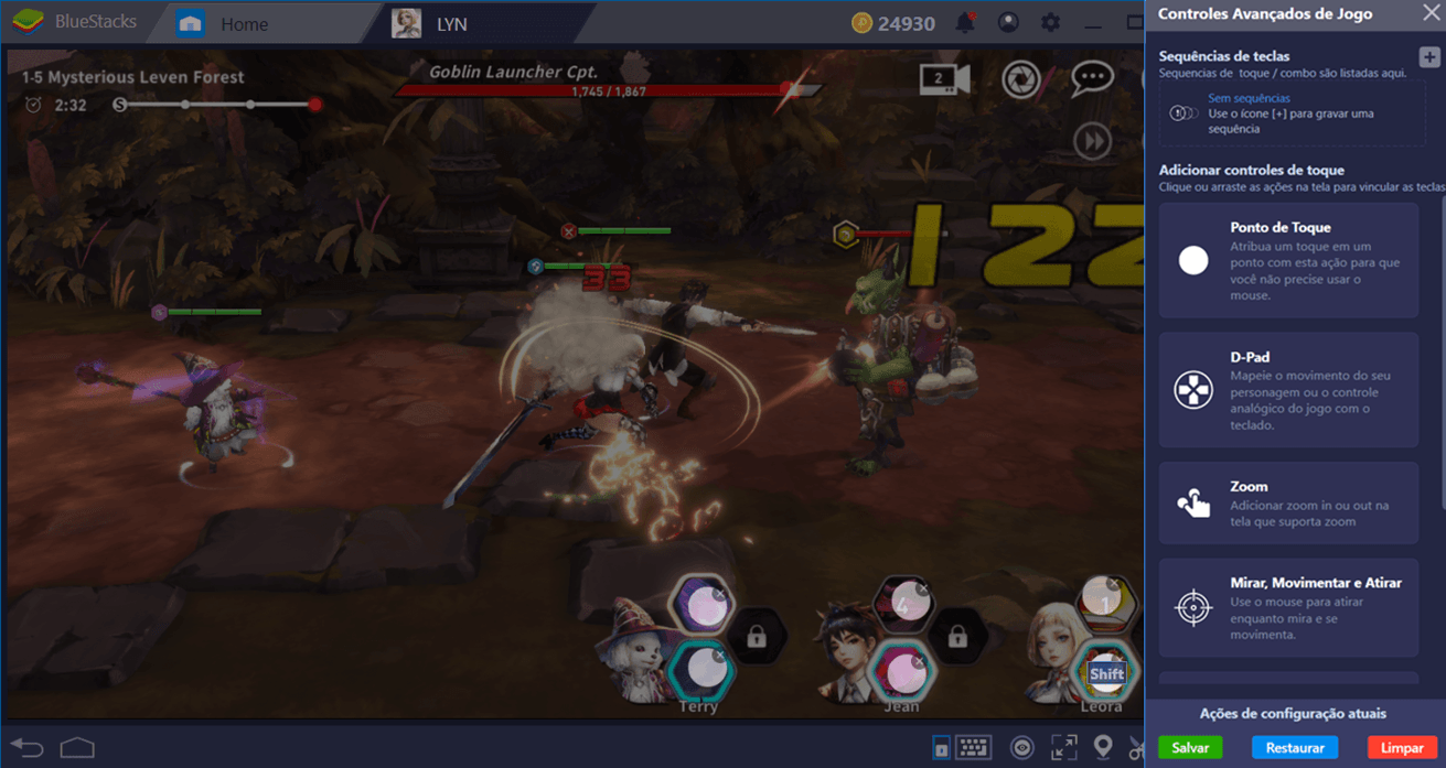 Como instalar e jogar LYN: The Lightbringer no PC com BlueStacks