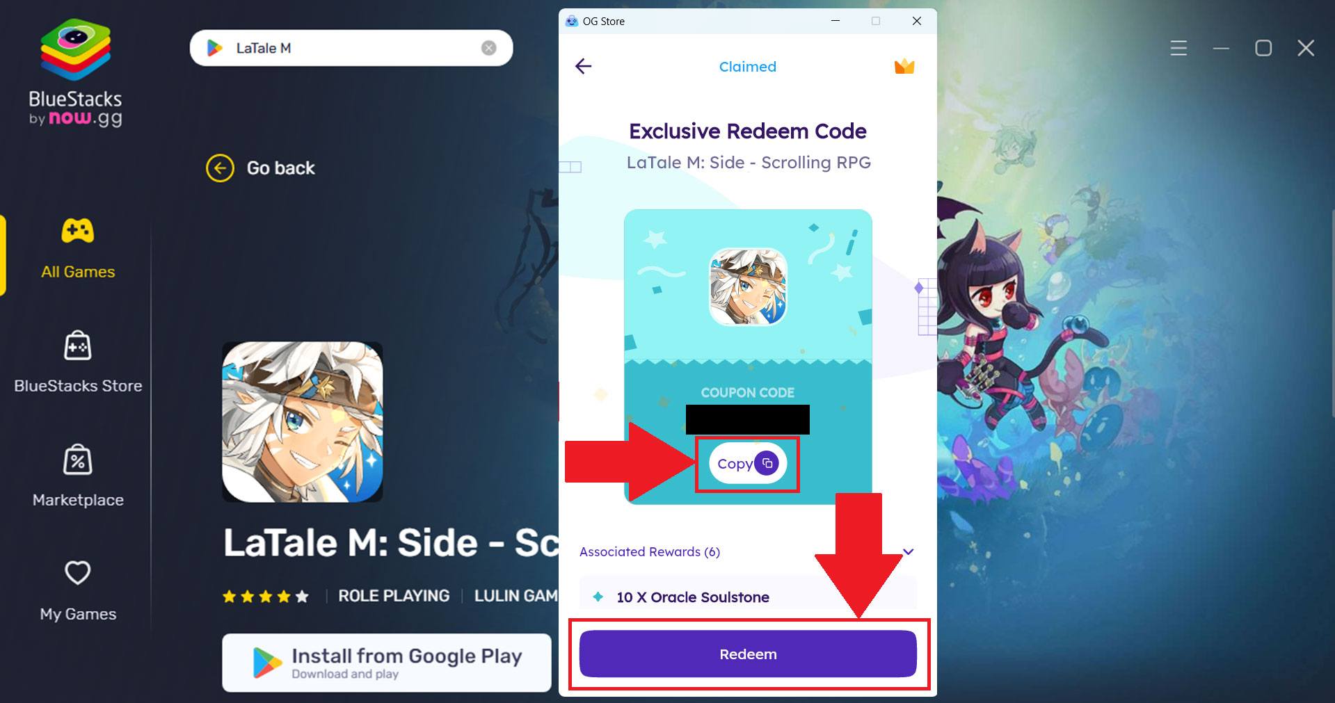 Exclusive LaTale M: Side - Scrolling RPG Redeem Codes