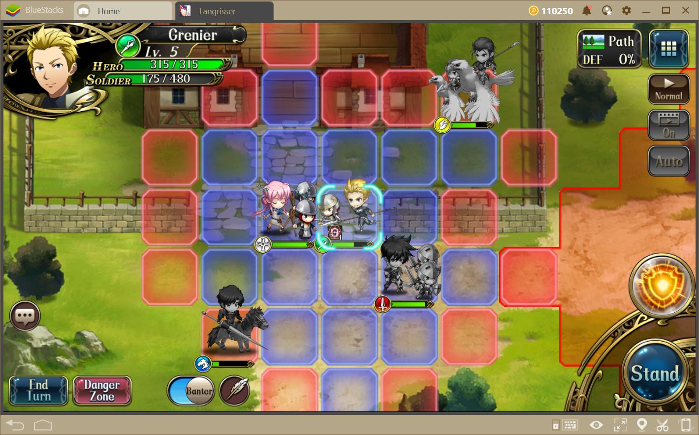 Langrisser on BlueStacks—Simple and Comfortable