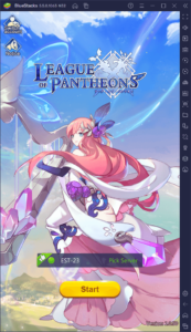 League of Pantheonsl - na PC z BlueStacks