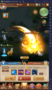 League of Pantheonsl - na PC z BlueStacks