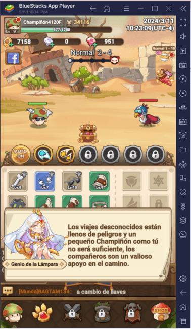 Guía de combate de Legend of Mushroom cómo comenzar de la mejor manera en este nuevo juego de rol inactivo