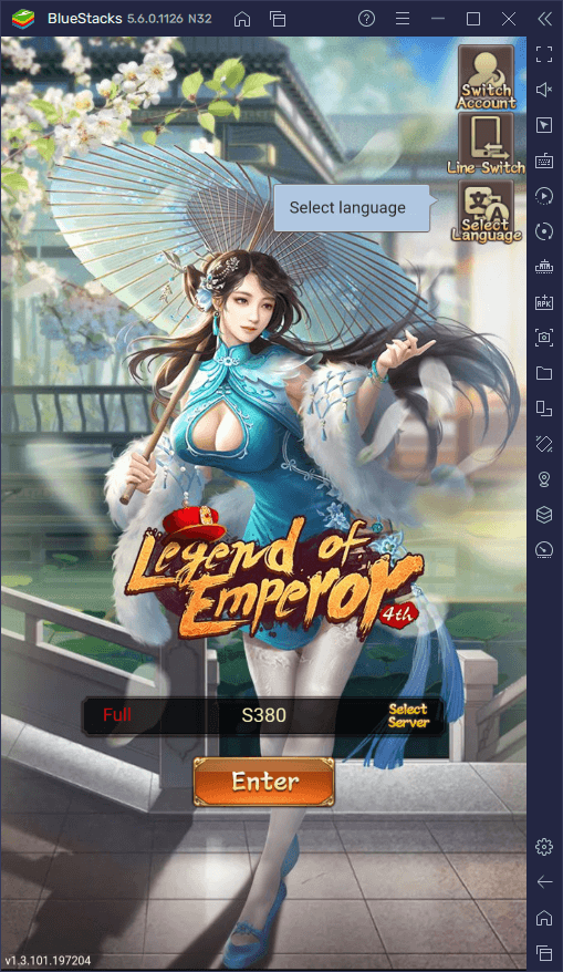 Legend of Emperor - jak grać na PC z BlueStacks