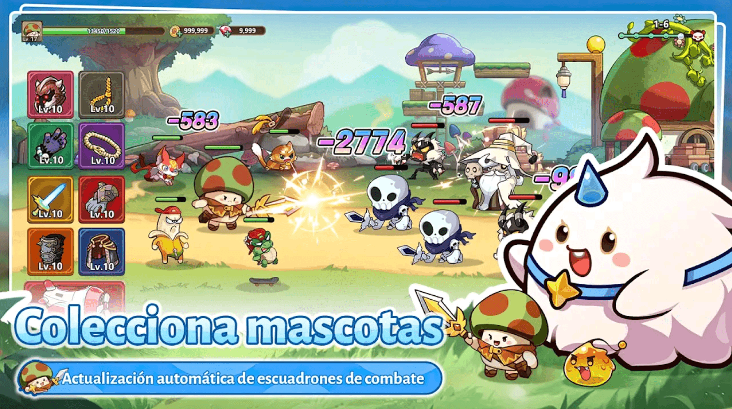 Cómo descargar y jugar Legend of Mushroom en PC con BlueStacks